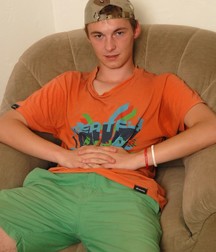 Twink In Green Shorts