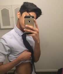 Dressed Up Latino Twink