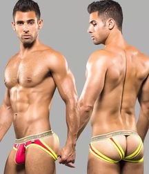 Guys wearing jockstraps