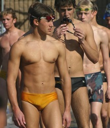 Speedos Poolside