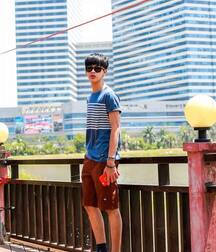 Green color cute boys twink tube 6118097b18592.jpg