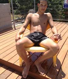 Male feet