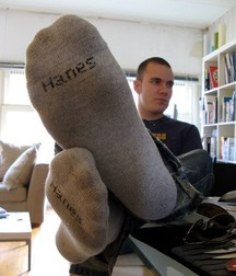 Sniff our dirty sox