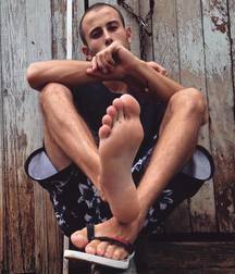 Guys in flip flops 2