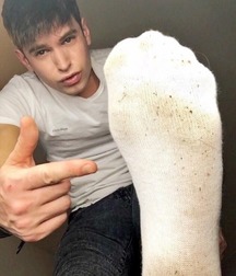 Sox worn for sniffin