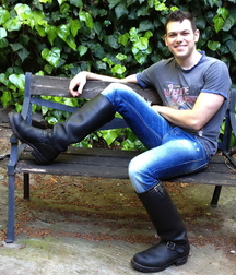 Boys loving boots
