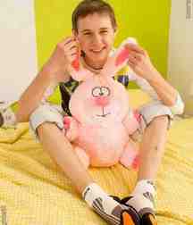 Johnny and his bunny 5d91255b11e50.jpg