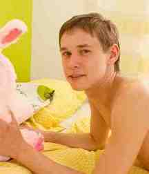 Johnny and his bunny 5d9125986beac.jpg