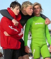 Wet suite boys
