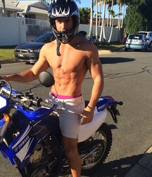 Motorbikers and racers