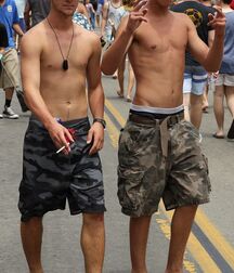 Young sexy studs