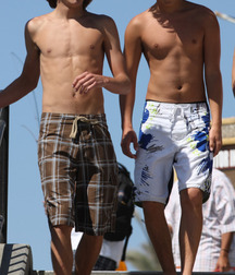 Bois in beach shorts 5fbc0e45bcd30.jpg