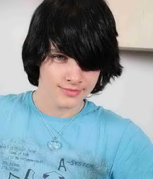 Black haired beauty