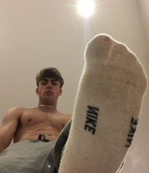Sweat wet feet on hot days