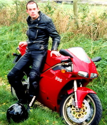Teens in leather and boots