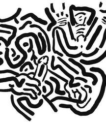Erotic art of Keith Haring, 1958 -1990, porn 5f109770c6680.jpg