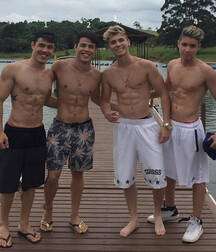 Semi-Naked Hunks with great bodies, no sex