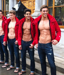 Guys with open shirts and Jeans 5df67118da046.jpg