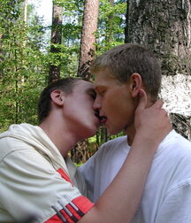 Klark & Skvo - Two Hot Gay Teen Boys Sex Porn Outdoors 5f3fe855bae05.jpg