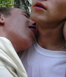 Klark & Skvo - Two Hot Gay Teen Boys Sex Porn Outdoors 5f3fe85797f3e.jpg