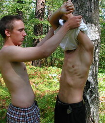 Klark & Skvo - Two Hot Gay Teen Boys Sex Porn Outdoors 5f3fe863cefca.jpg