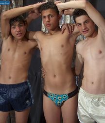 Young Boys -- a couple of couples & a trio exposed!