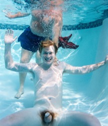 A beautiful day at the beach or pool