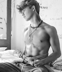 Black and white fun set twink tube athletic