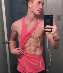 Golden dudes rock-hard twink tube shirtless