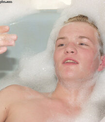 Sweet blond smooth Brit twink soapy bath cum boys porn 6221c52863178.jpg