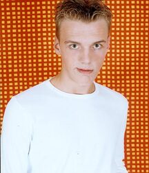 Blond twink pale skin colour smooth., nice cum