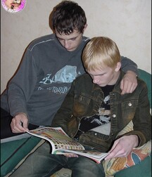 Two sexy legal boys full of passion.