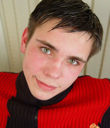 Red and black sweater twink boys porn