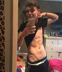 Mirror selfie cute British lad