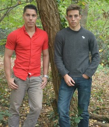 Guy and his pal in the woods 5dc225dabedfb.jpg