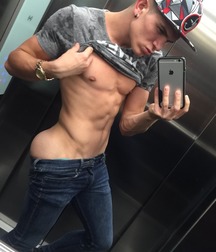 Cute straight guy