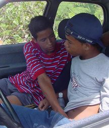 Two Pairs of Hot Latino Boys