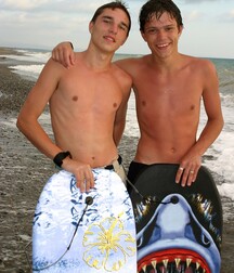 Minets a la plage