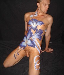 Hommes peints gay tube 5fb190682722e.jpg
