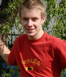 Cute blond boy get naked