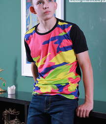 Makary young gay porn model evening