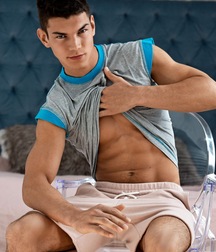 Bart gay porn model shows off