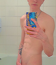 Slender Uncut Hung Ginger Twink boys porn selfies 