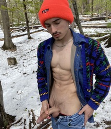 19YO Latino College Jock With Severely Curved Cock boys porn