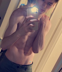 20YO Aaron Shows Six-Pack & Hung Cock boys porn 62132307d7802.jpeg