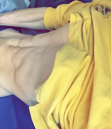 20YO Aaron Shows Six-Pack & Hung Cock boys porn 621323336a44e.jpeg