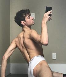 21YO Uncut Italian Twink Arlo Displays It All boys porn