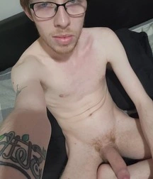 24YO Uncut Redhead Blue Eyes Glasses Twink Selfies boys porn