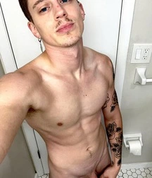 25YO Tattooed Jock Shows Off Pierced Cock boys porn