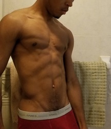 24YO Straight Black Twink Shows Off boys porn 